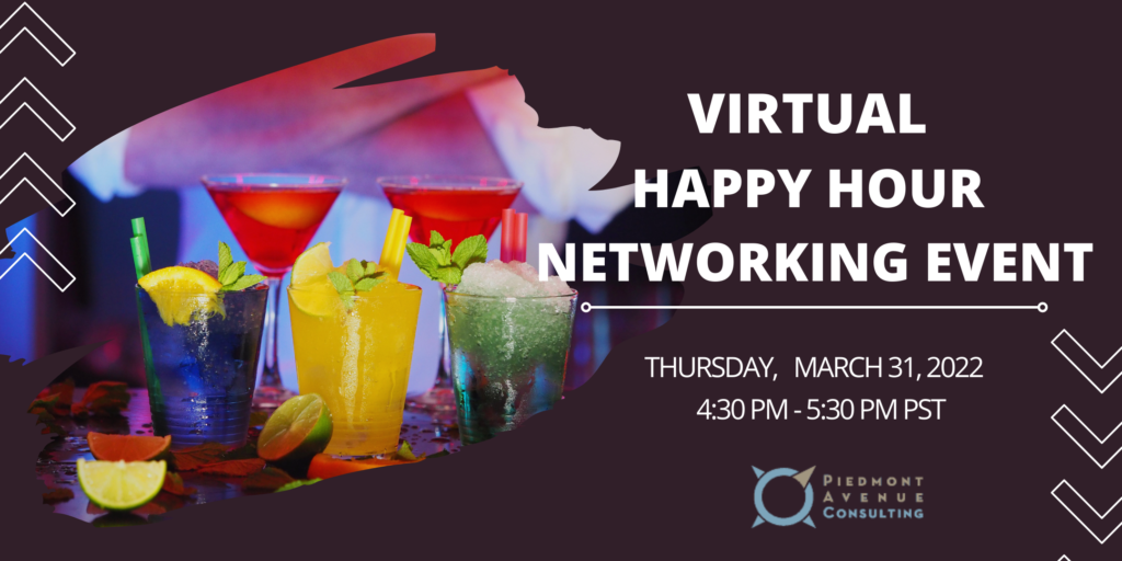 Virtual Happy Hour Networking Event | March 31, 2022 - Professional ...